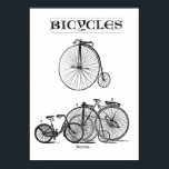 Póster Bicicletas Vintage<br><div class="desc">Las bicicletas han recorrido un largo camino a lo largo del siglo. Aquí encontrarás unas excelentes bicicletas retro de estilo vintage para tu decoración. Cree una colección con temas de bicicleta. reúna 3 posters de bicicleta relacionados.</div>