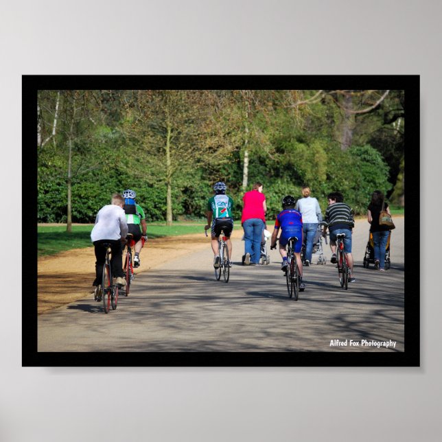 Póster Bicicletas y Cochecitos (Frente)