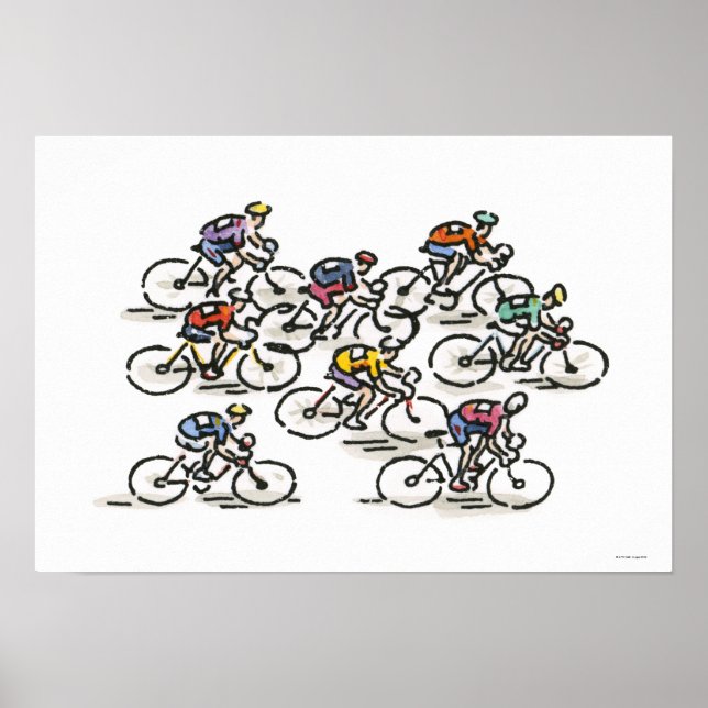 Póster Bicycle Race (Frente)