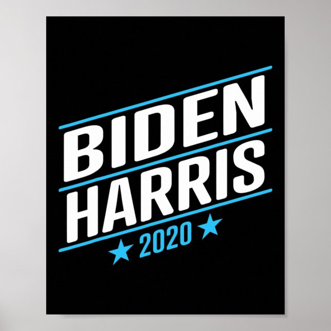 Póster Biden 2020 Y Kamala Harris En El One Ticket 2 (Frente)