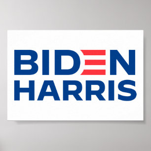 Póster Biden Harris