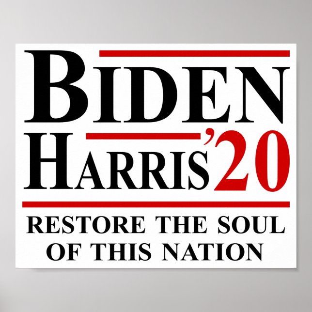 Póster Biden Harris 2020 (Frente)
