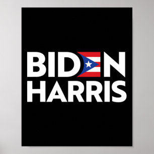 Póster Biden Harris 2020 Joe Kamala Por Puerto Rico Ri