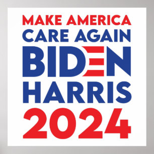 Póster Biden / Harris - 2024 - Haz que Estados Unidos vue