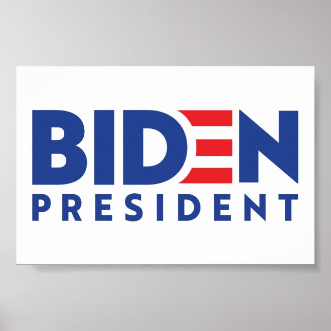 Póster Biden Presidente (Frente)