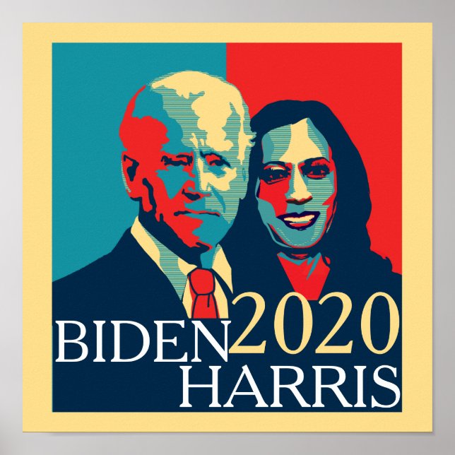 Póster Biden y Harris (Frente)
