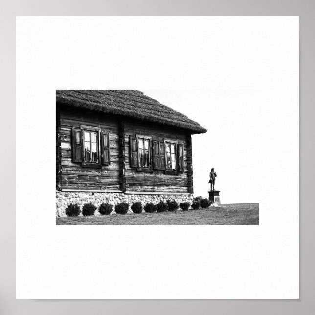 Póster Bielorrusia Б е л а р с htéusz Kosciuszko Lugar de (Frente)