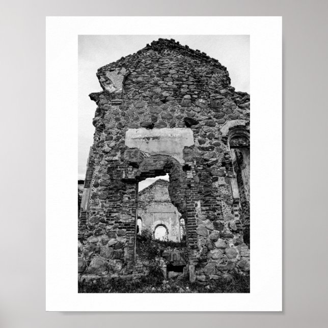 Póster Bielorrusia Begoml Biahoml Architecture Poster (Frente)