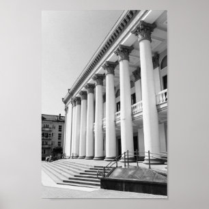 Póster Bielorrusia Grodno Cityscape City Architecture