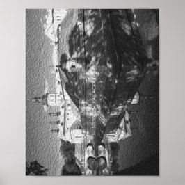 Póster Bielorrusia Poster de la Naturaleza de la Arquitec