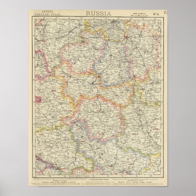 Póster Bielorrusia y Ucrania (Frente)