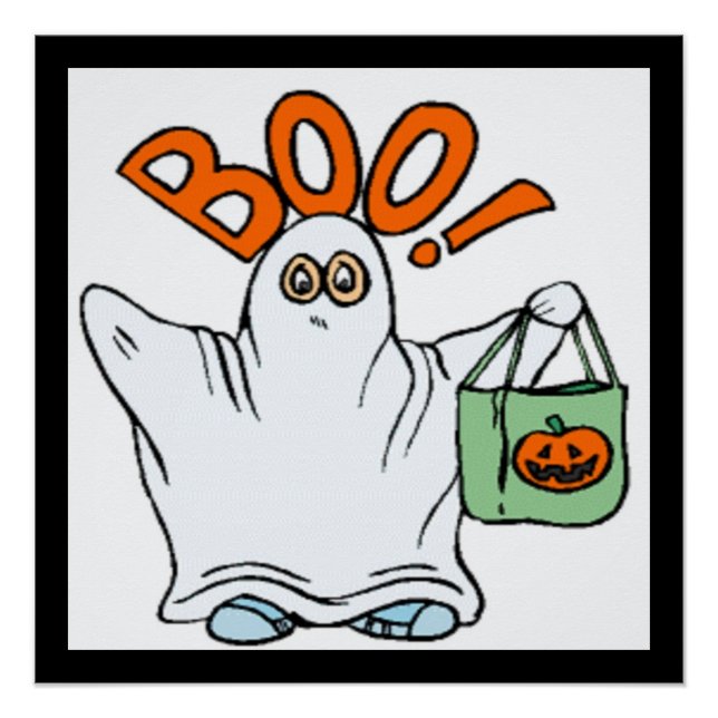 PÓSTER ¡BIEN! FANTASMA (Anverso)