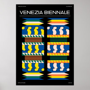 Póster Bienal de Venezuela - Bauhaus