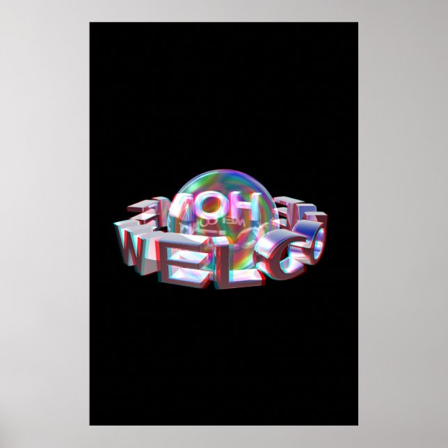 Póster Bienvenida (Frente)