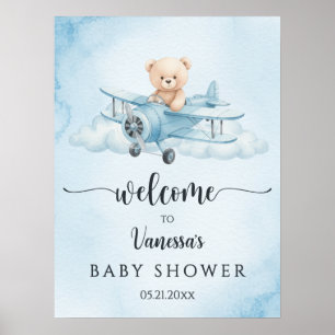 Póster Bienvenida a Baby Shower del programa piloto Cute