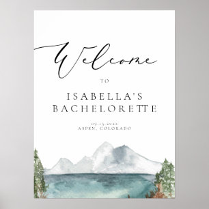Póster Bienvenida a Bachelorette