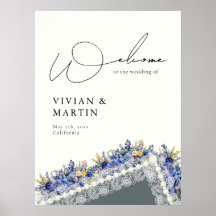 Bienvenida A Boda Floral De Perlas Y Ropa Vintage