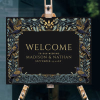 Bienvenida a Boda floral de Raven Gothic Encantado