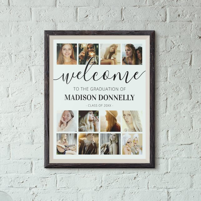 Póster Bienvenida a Collage de fotos personalizado (Subido por el creador)