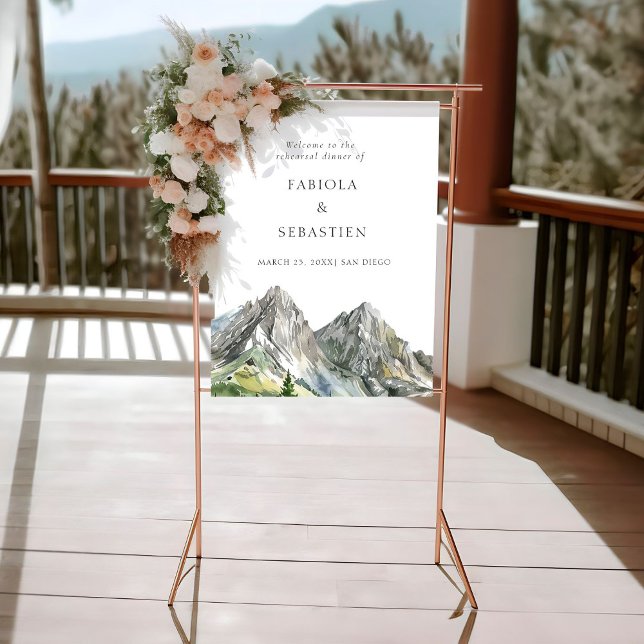 Póster Bienvenida a ensayo del Bosque de Montaña de Woodl (Subido por el creador)