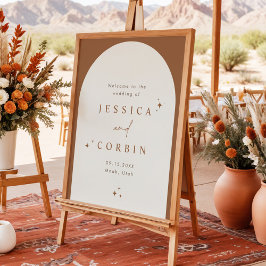 Póster Bienvenida a Estrella Celestial del Arco de Terrac