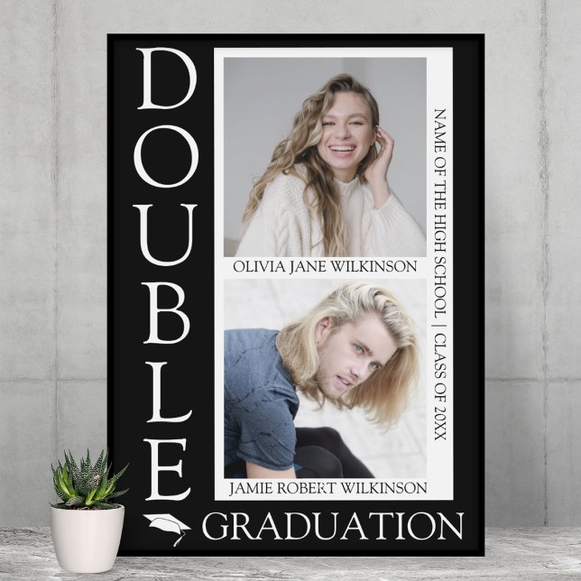 Póster Bienvenida a graduación conjunta de la franja foto (Subido por el creador)
