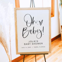 Bienvenida a JOLIE Modern Boho Oh Baby Baby Shower