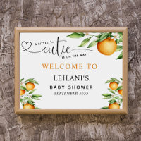 Bienvenida a la acuarela del Naranja Cutie de Baby