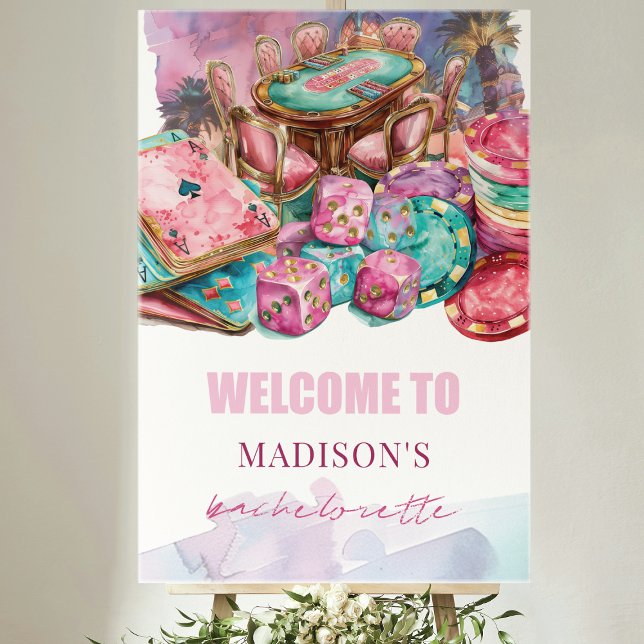 Póster Bienvenida a la Bachelorette de personalizado de L (Subido por el creador)