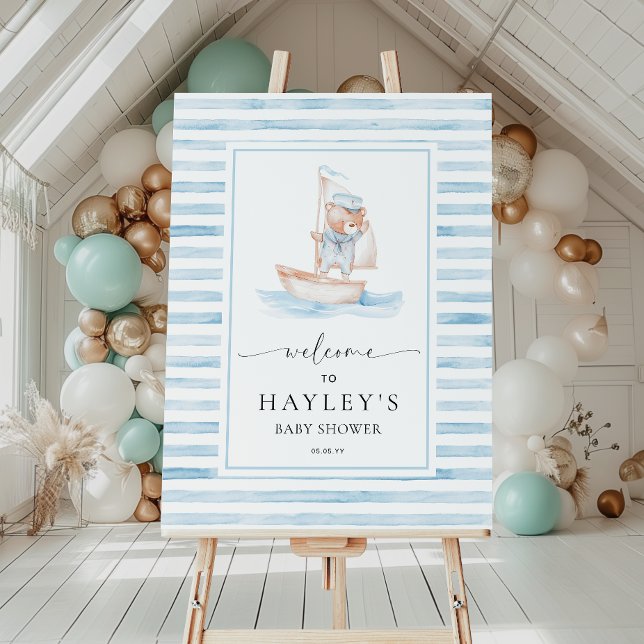 Póster Bienvenida a la banda azul del oso marino (Subido por el creador)