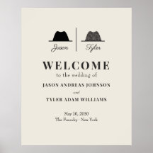 Bienvenida a la boda de dos novios gays