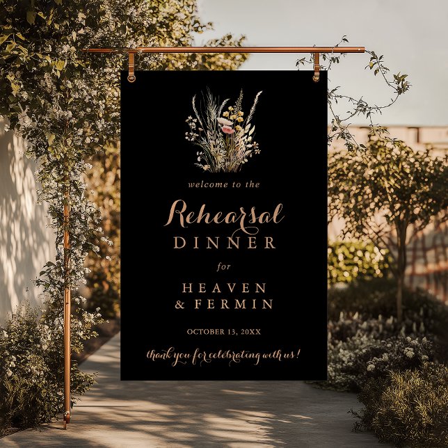 Póster Bienvenida a la cena de ensayo de floración salvaj (Subido por el creador)