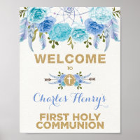 Bienvenida a la comunidad de Blue Gold Floral Drea