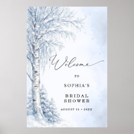 Póster Bienvenida a la Despedida de Soltera del Árbol de