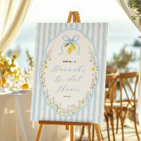Bienvenida a la ducha de novia Posey Wildflower Bl