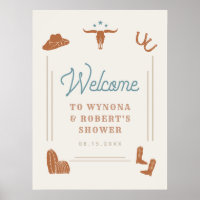 Bienvenida a la ducha de WYNONA Naranja Azul para 