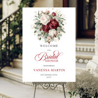 Bienvenida a la ducha nupcial floral de Marsala