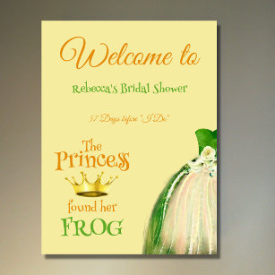 Póster Bienvenida a la elegante princesa de la corona Ran