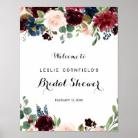 Bienvenida a la fiesta de boda otoñal rústica de b