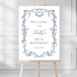 Póster Bienvenida a la fiesta de cumpleaños 60 del Classi