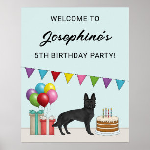 Póster Bienvenida a la Fiesta de Cumpleaños de un Pastor