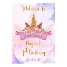 Bienvenida a la Fiesta de Cumpleaños del Unicornio