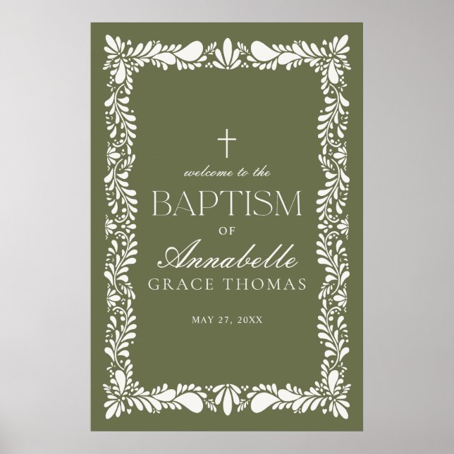 Póster Bienvenida a la Fiesta Española de Talavera Verde  (Frente)