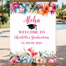 Bienvenida a la Graduación Tropical Aloha Luau 202