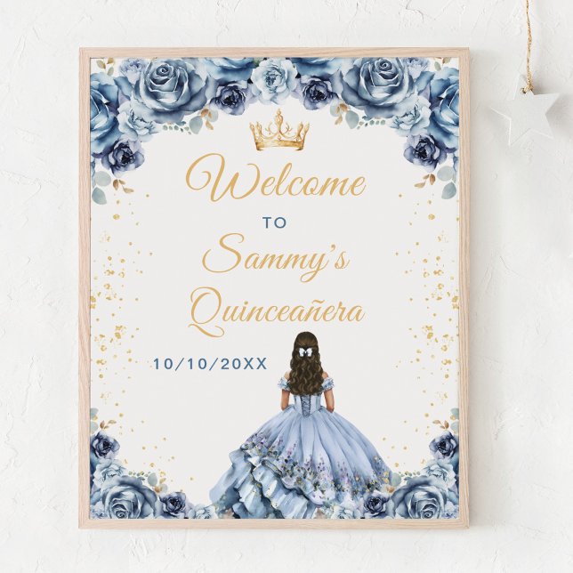 Póster Bienvenida a la Princesa Azul Dusty (Subido por el creador)