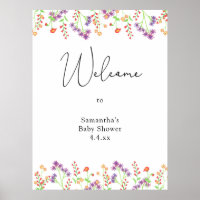 Bienvenida a las flores silvestres