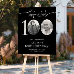 Póster Bienvenida a los 100 Años Negros