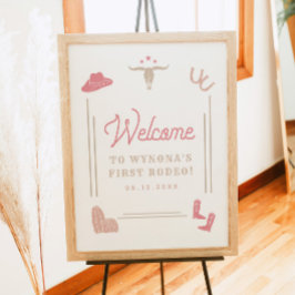 Póster Bienvenida a Noche de Noche Rosa WYNONA