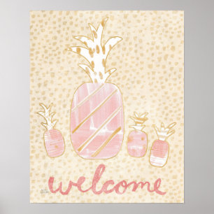 Póster Bienvenida a Pineapple