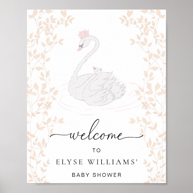 Póster Bienvenida a Swan Princess (Frente)